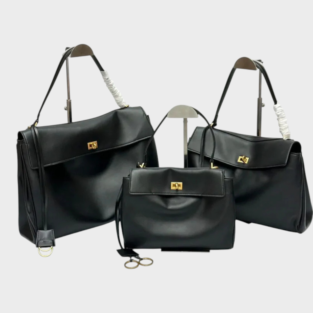 Amber Women's Flap Shoulder Bag with a Turn-Lock, photo 4