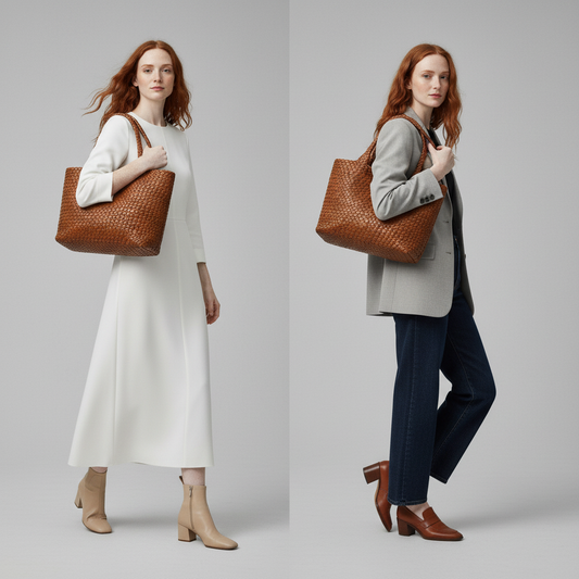 Annabel Women's Woven Tote Bag, photo 2