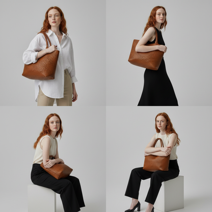 Annabel Women's Woven Tote Bag, photo 3