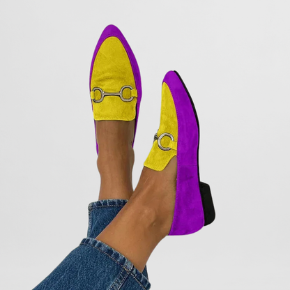 Blair Women's Loafers in a Suede Look with a Flat Sole, photo 5