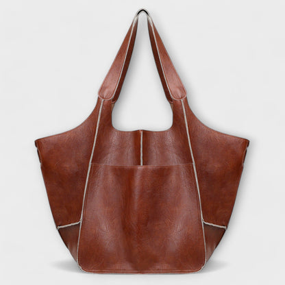 Cassie Women's Slouchy Shoulder Bag in a Leather Look, photo 5
