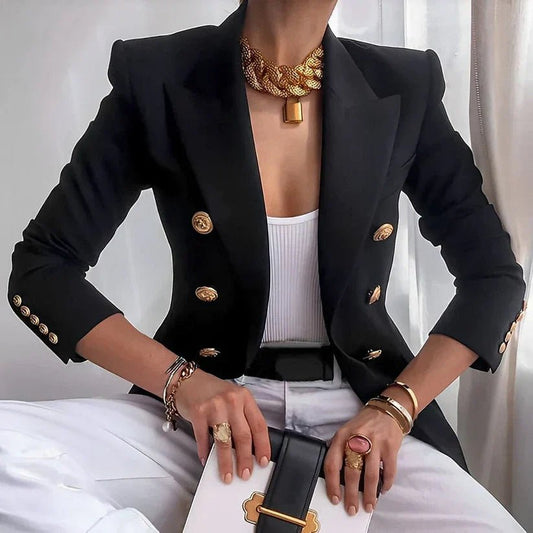 Dahlia Women's Blazer in a Slim Fit with Lapels, photo 1