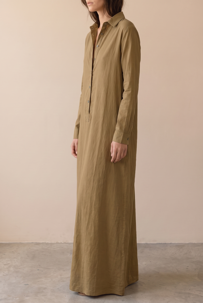 Eleanor Women's Dress with Buttons in Maxi Length, photo 10
