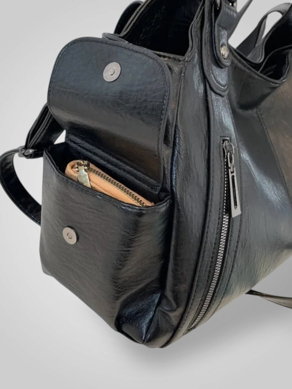 Ella Women's Bag with a Zip and Pockets, photo 5