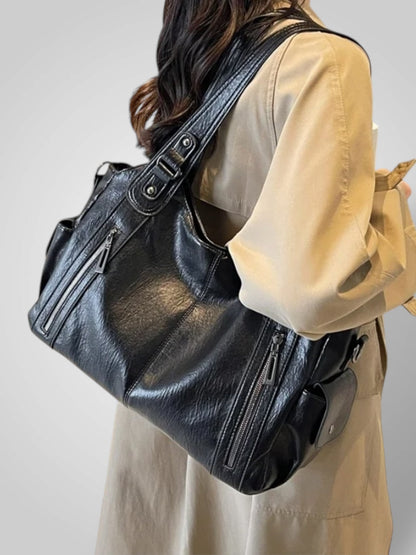 Ella Women's Bag with a Zip and Pockets, photo 7