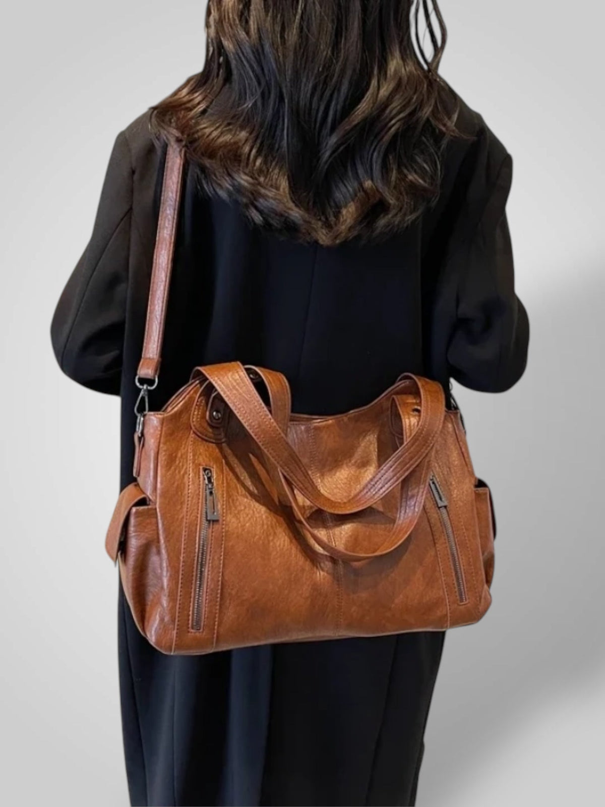 Ella Women's Bag with a Zip and Pockets, photo 9
