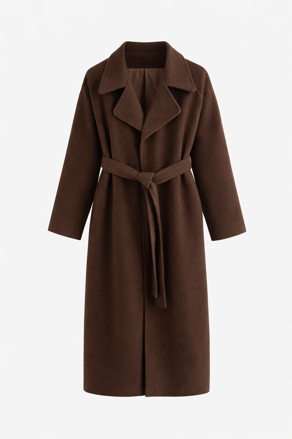 Faith Women's Coat in a Long Cut with a Belt, photo 2