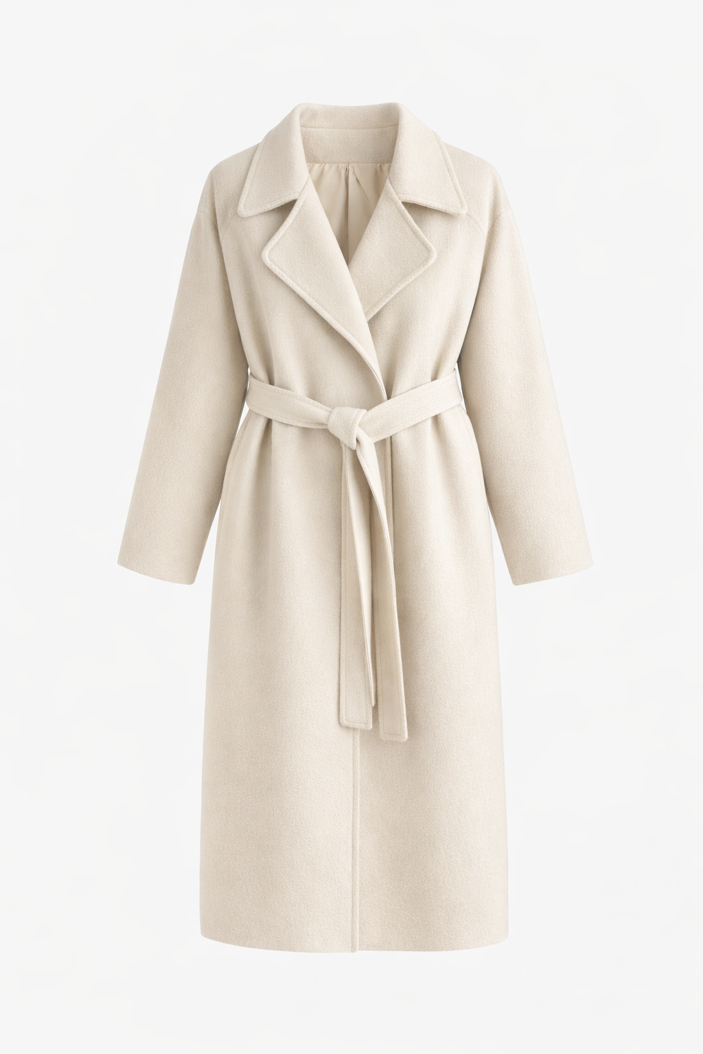 Faith Women's Coat in a Long Cut with a Belt, photo 3