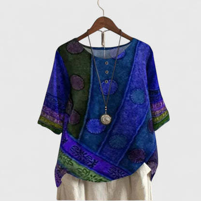 Freya Women's Top in a Long Cut with an All-over Print, photo 5