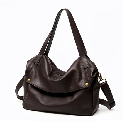 Gloria Women's Bag with a Zip and Pockets in Coffee, photo 10