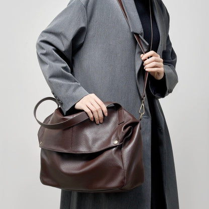 Gloria Women's Bag with a Zip and Pockets in Coffee, photo 5