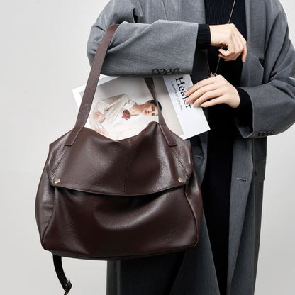 Gloria Women's Bag with a Zip and Pockets in Coffee, photo 6