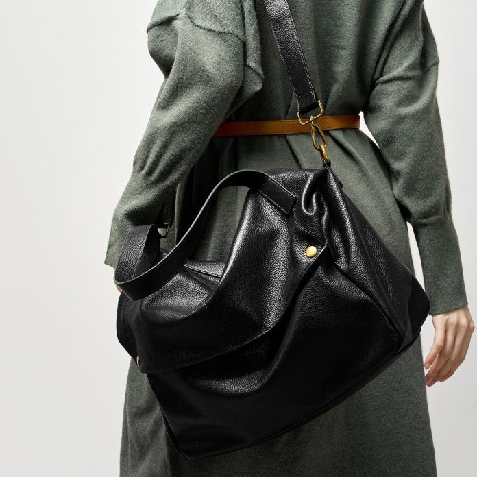 Gloria Women's Bag with a Zip and Pockets in Coffee, photo 8