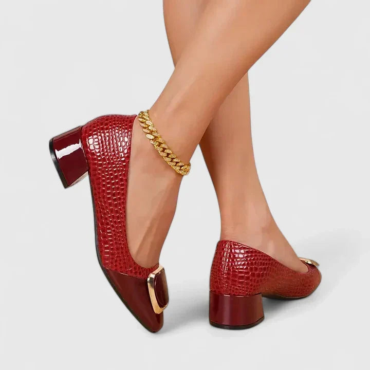 Greta Women's Loafers with a Block Heel, photo 5