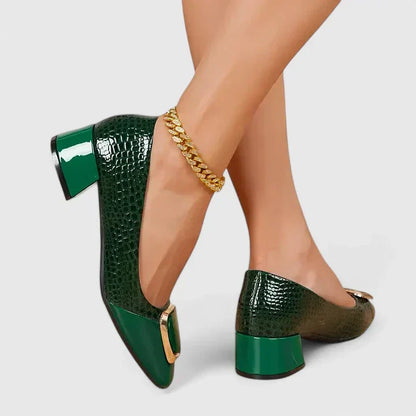Greta Women's Loafers with a Block Heel, photo 6