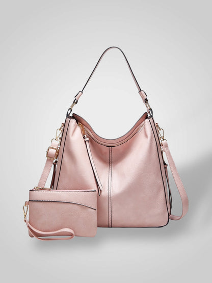 Heidi Women's Bag in Leather with Pockets, photo 5