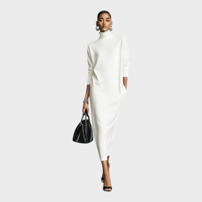 Iris Women's Dress in Knit in a Relaxed Fit with Pockets, photo 3