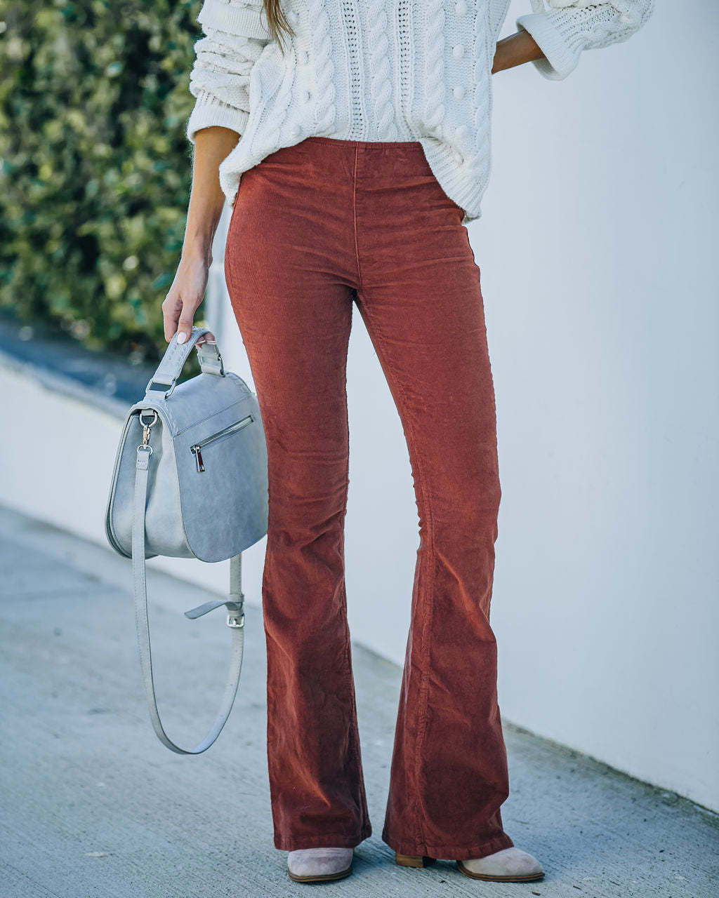 Jessica Women's Jeans in Corduroy with Wide Legs, photo 1