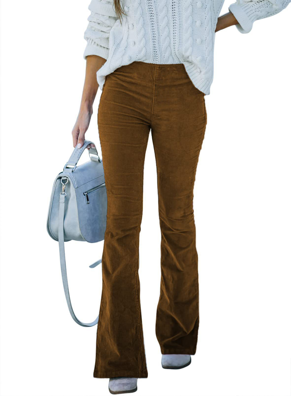 Jessica Women's Jeans in Corduroy with Wide Legs, photo 7