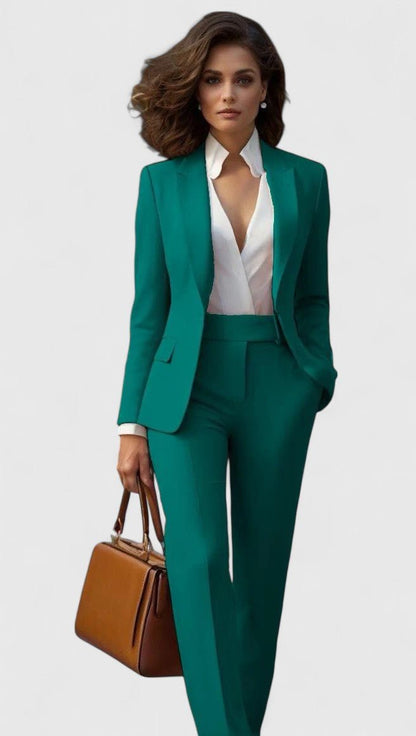 Keira Women's Co-ord Set with Straight Legs with Lapels, photo 3