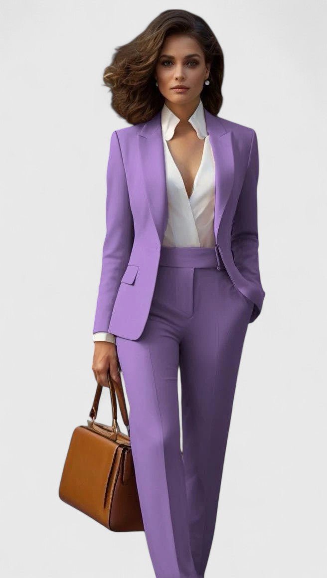 Keira Women's Co-ord Set with Straight Legs with Lapels, photo 5