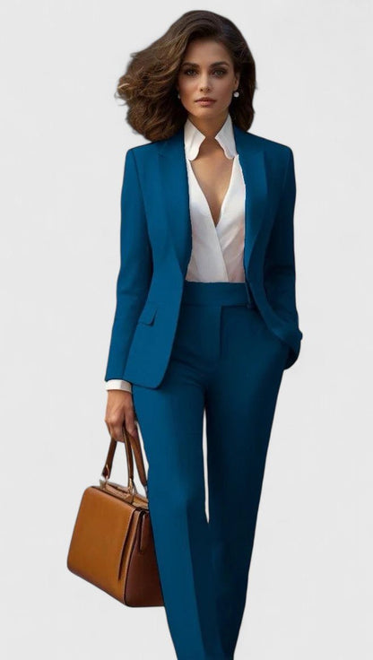 Keira Women's Co-ord Set with Straight Legs with Lapels, photo 6