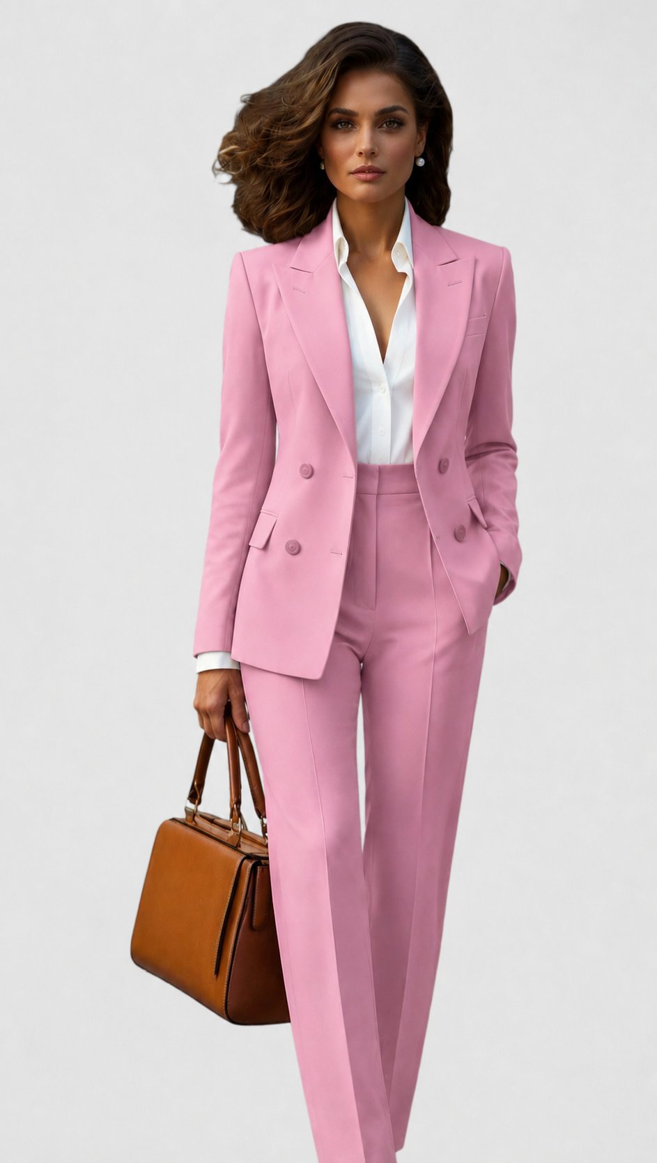 Keira Women's Co-ord Set with Straight Legs with Lapels, photo 8
