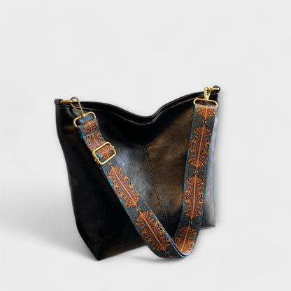 Lena Women's Shoulder Bag with a Patterned Strap, photo 2