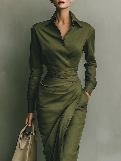 Lilian Women's Dress in a Slim Fit in Maxi Length, photo 2