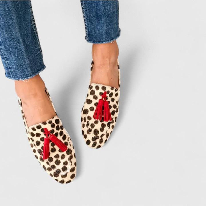 Lydia Women's Loafers with a Leopard Print, photo 1