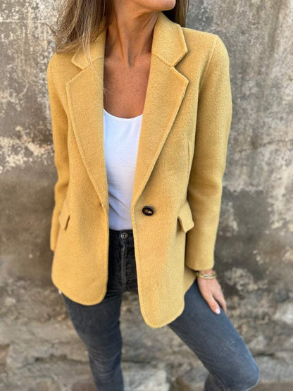 Mae Women's Blazer with Lapels with Buttons and Pockets, photo 5