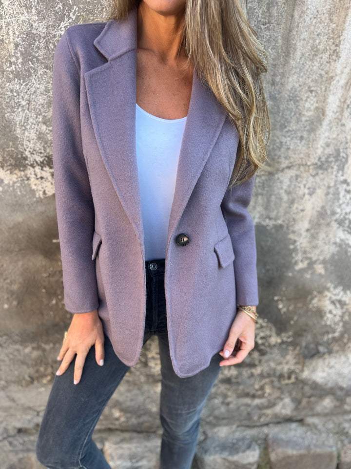 Mae Women's Blazer with Lapels with Buttons and Pockets, photo 6