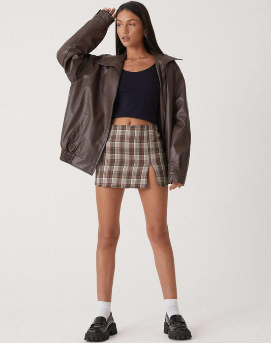 Maeve Women's Jacket in a Leather Look in an Oversized Fit, photo 2