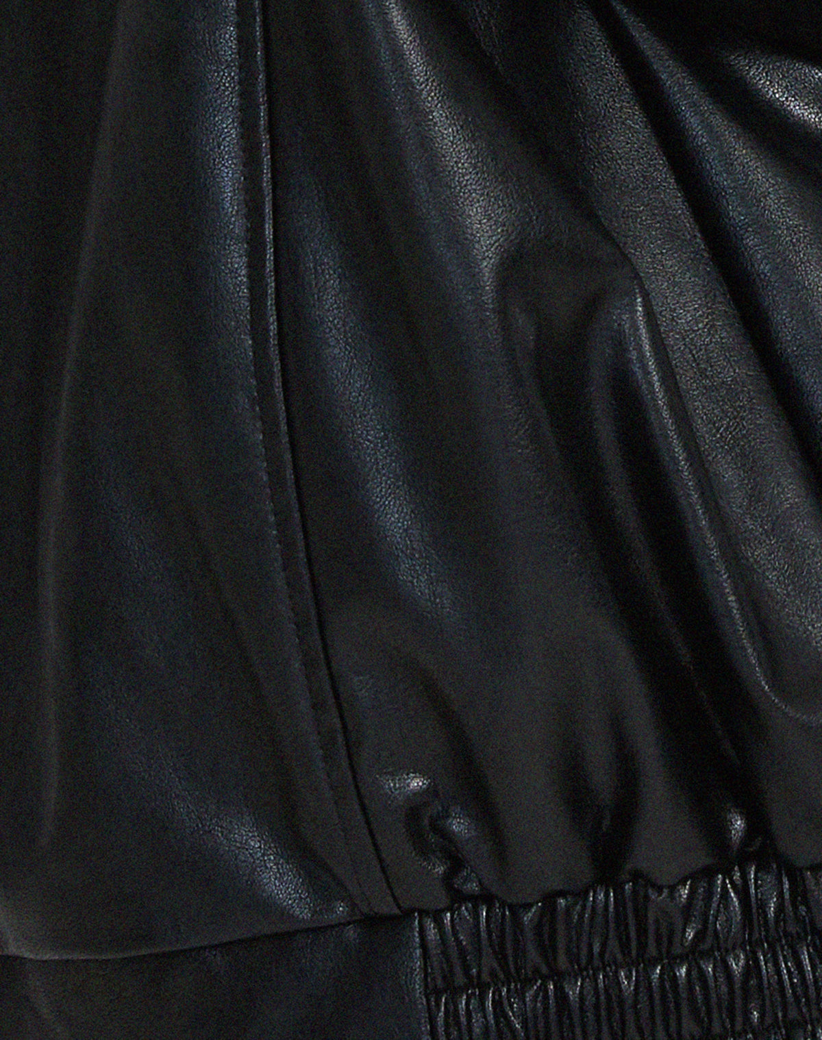 Maeve Women's Jacket in a Leather Look in an Oversized Fit, photo 8