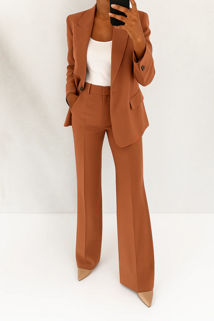 Molly Women's Co-ord Set with Wide Legs with Buttons, photo 4