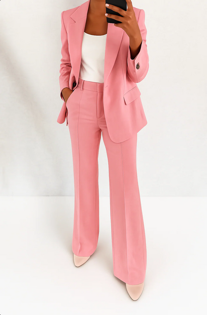 Molly Women's Co-ord Set with Wide Legs with Buttons, photo 5