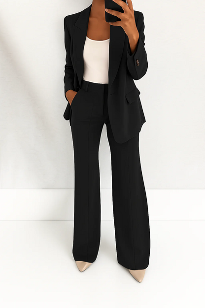 Molly Women's Co-ord Set with Wide Legs with Buttons, photo 6