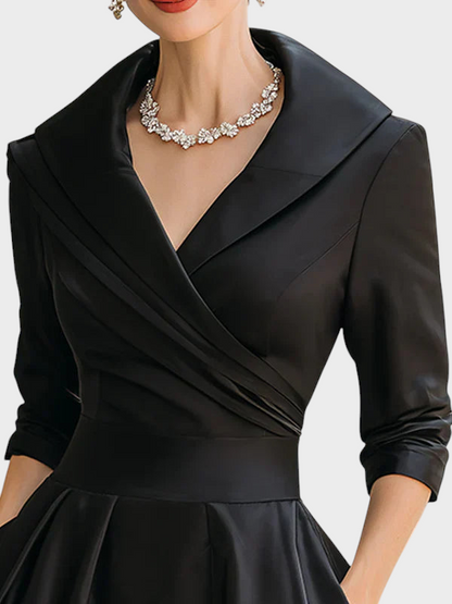 Nina Women's Dress in Midi Length with Pockets, photo 5