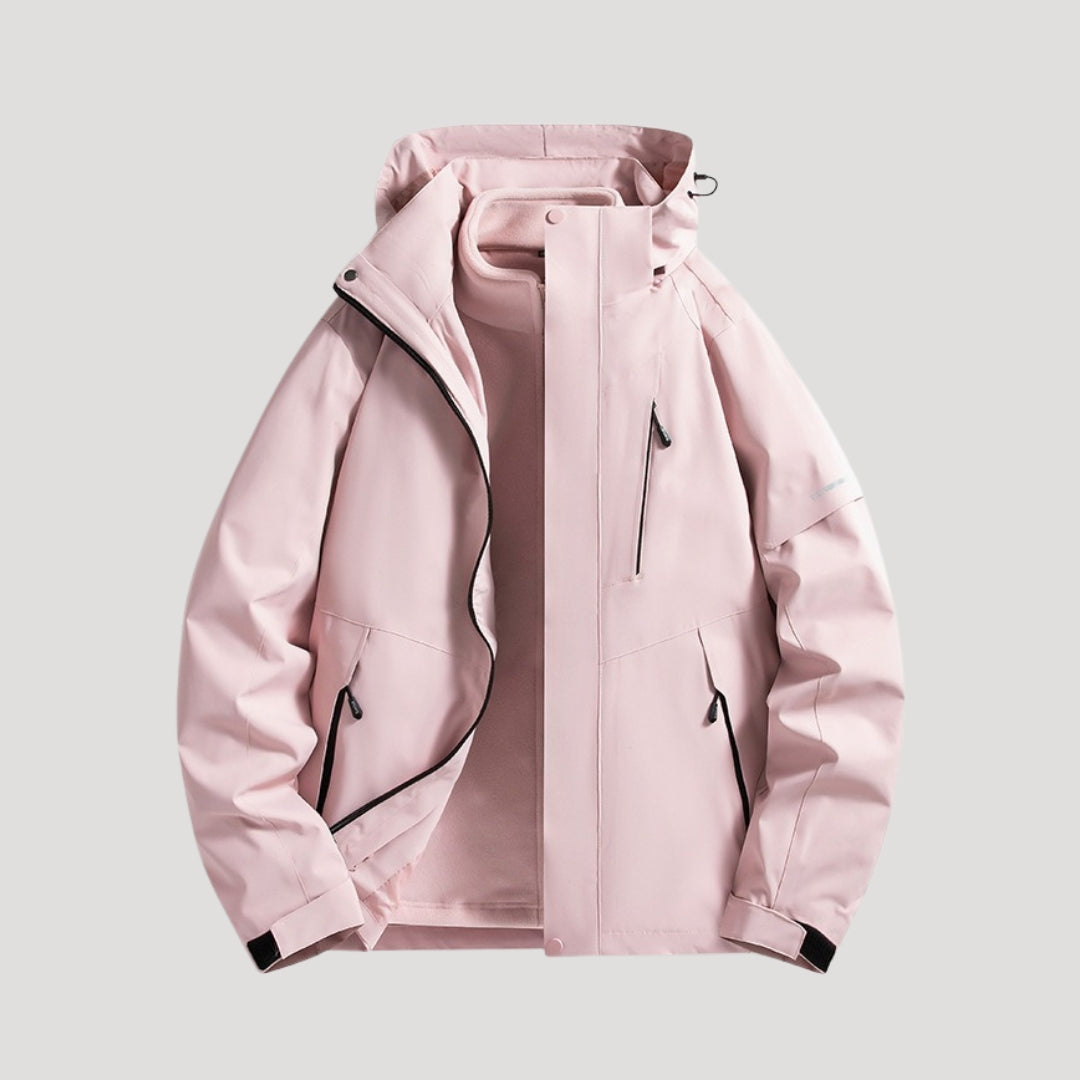 Paige Women's Jacket with a Hood with a Zip and Colour Blocking, photo 1