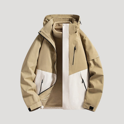 Paige Women's Jacket with a Hood with a Zip and Colour Blocking, photo 10