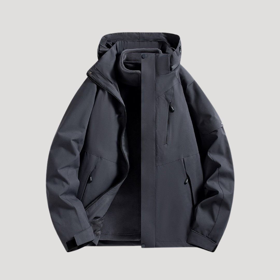 Paige Women's Jacket with a Hood with a Zip and Colour Blocking, photo 5