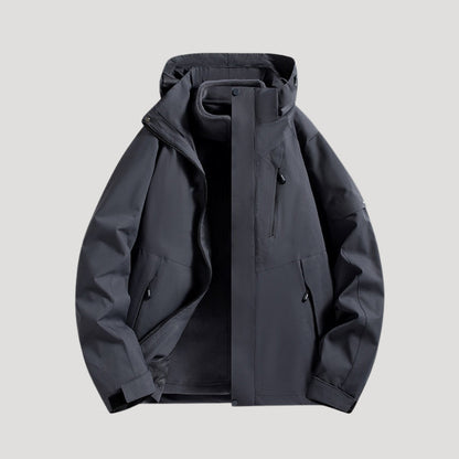 Paige Women's Jacket with a Hood with a Zip and Colour Blocking, photo 5