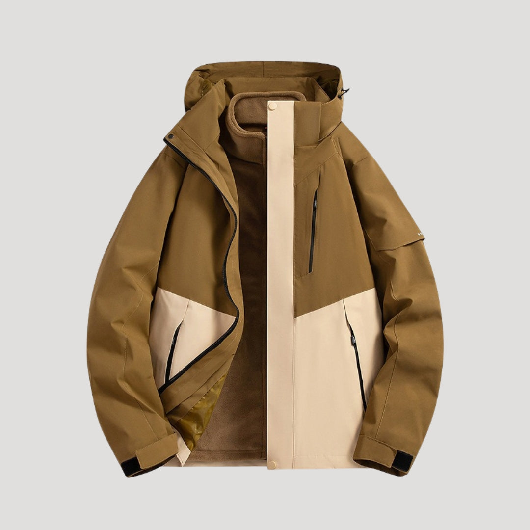 Paige Women's Jacket with a Hood with a Zip and Colour Blocking, photo 7