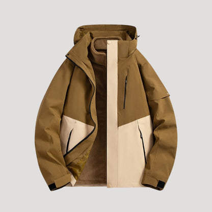Paige Women's Jacket with a Hood with a Zip and Colour Blocking, photo 7