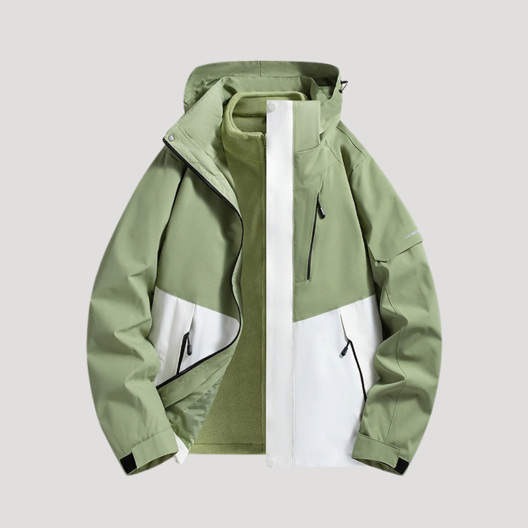 Paige Women's Jacket with a Hood with a Zip and Colour Blocking, photo 8