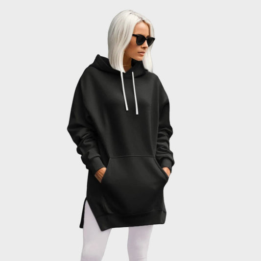 Rachel Women's Dress in a Long Cut with a Hood, photo 1