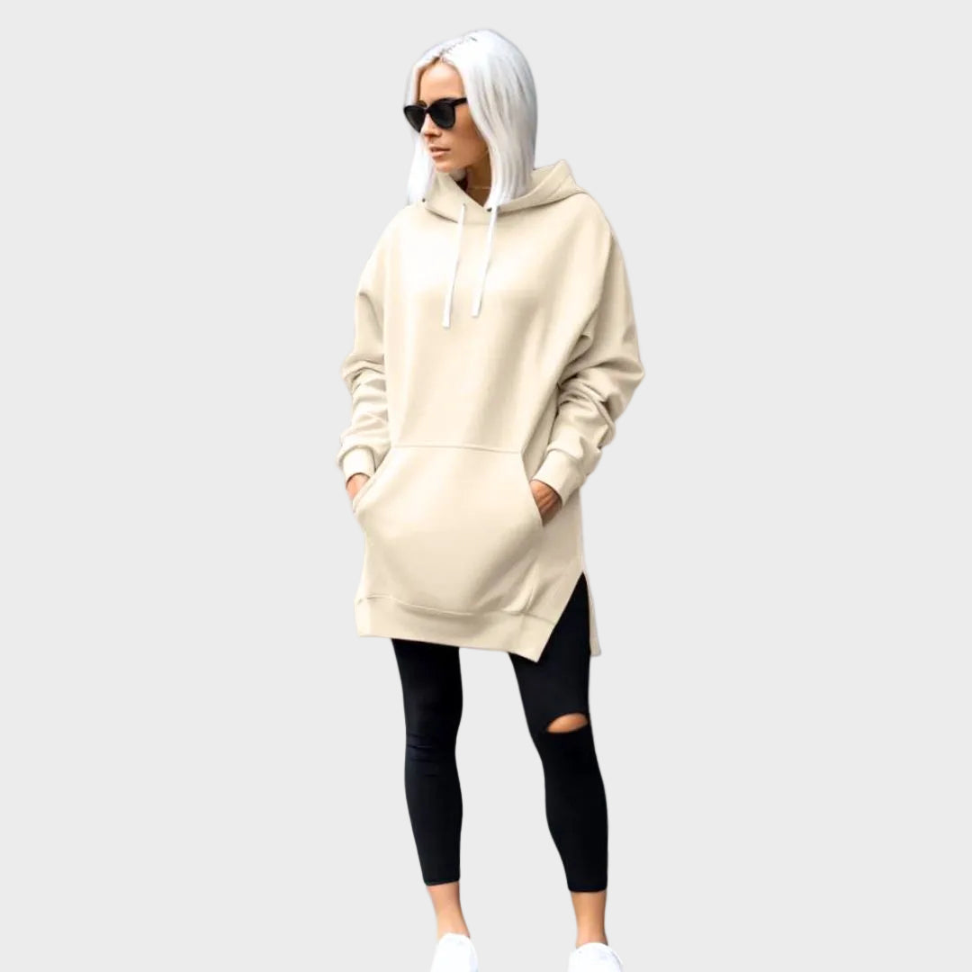 Rachel Women's Dress in a Long Cut with a Hood, photo 3
