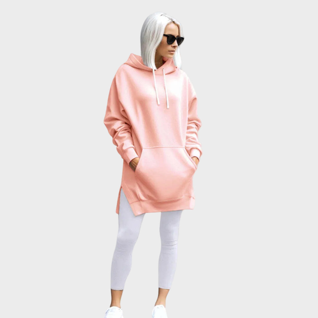 Rachel Women's Dress in a Long Cut with a Hood, photo 4