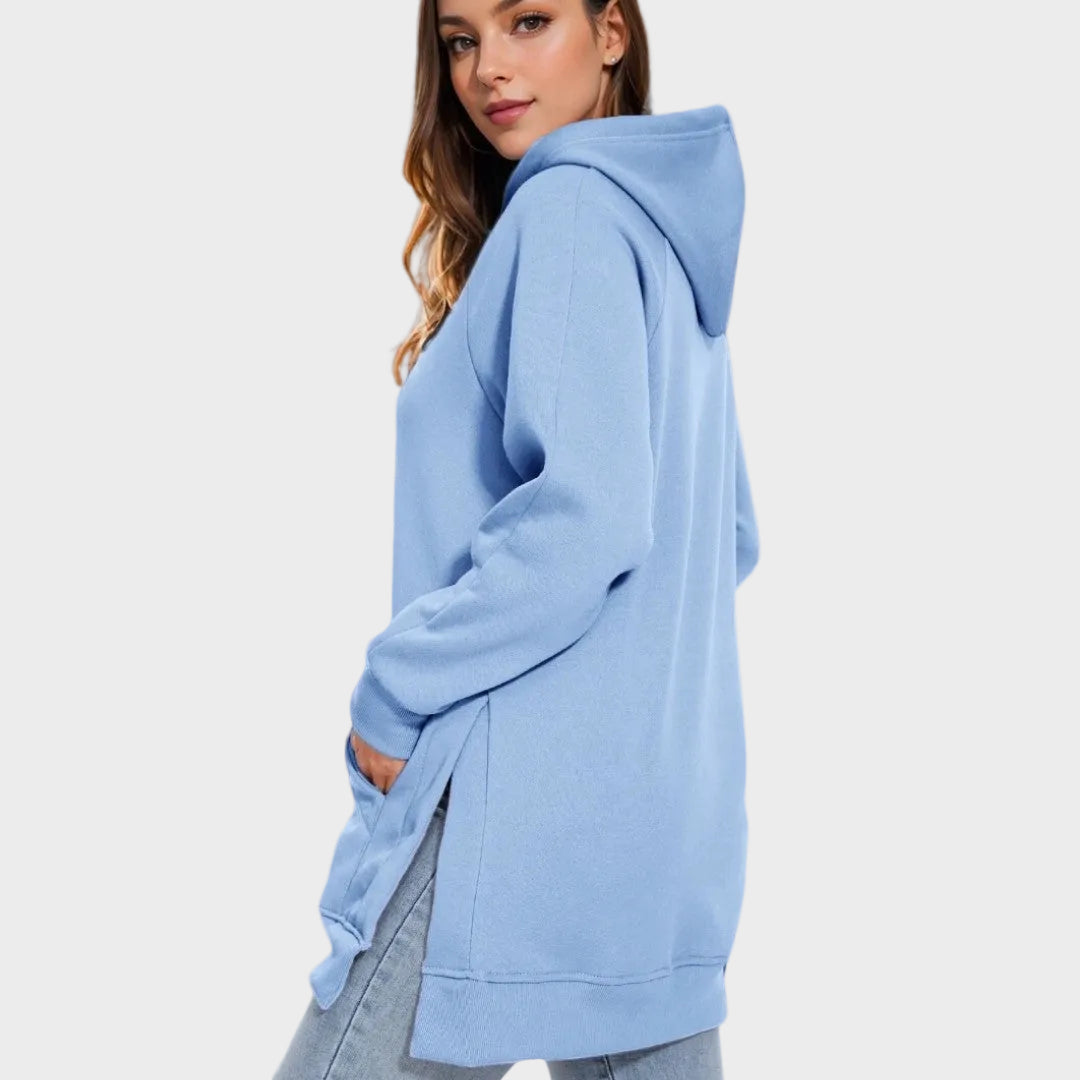 Rachel Women's Dress in a Long Cut with a Hood, photo 9