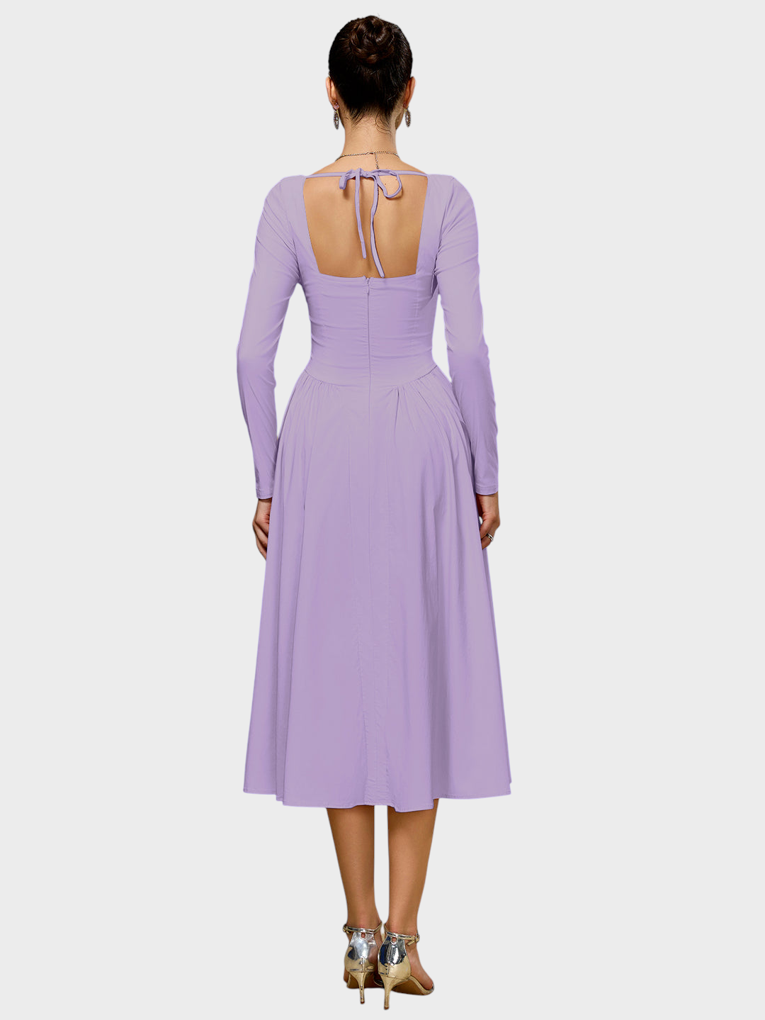 Rebecca Women's Dress in Viscose in an A-line, photo 7